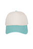 Aqua and Green Striped Wholesale Blank Vintage Hat