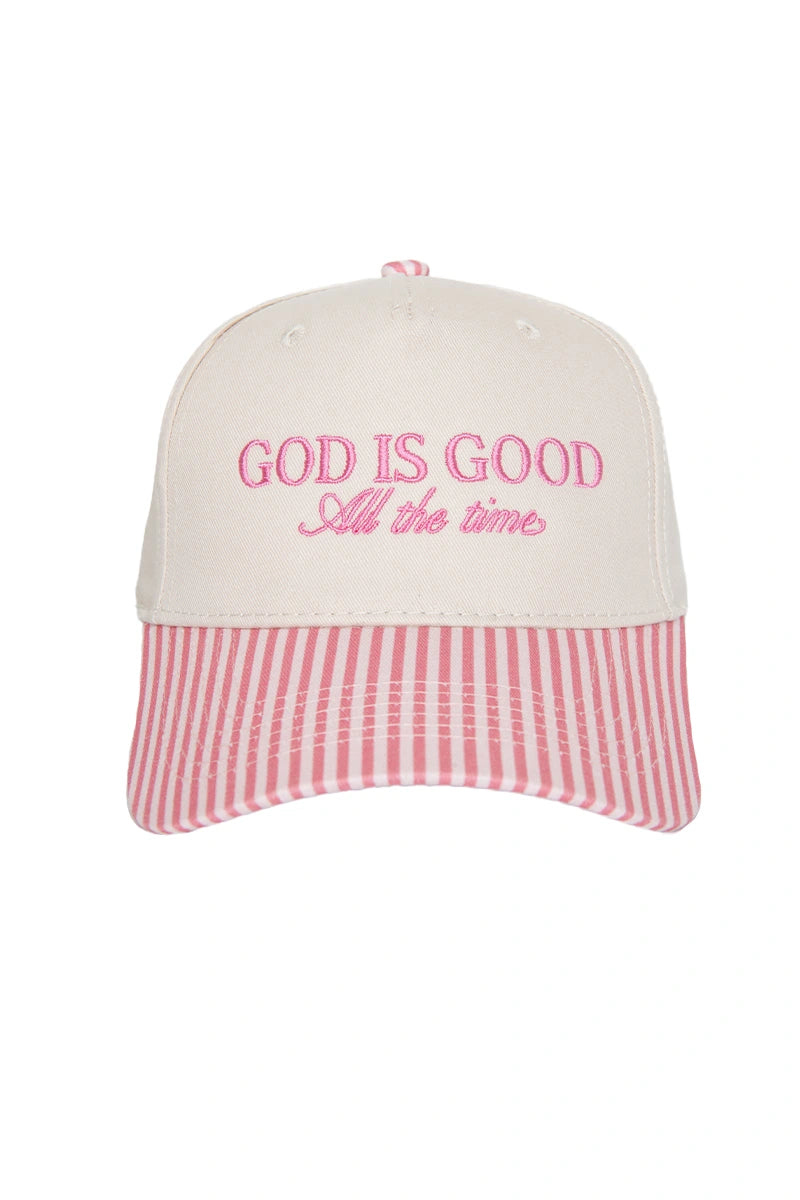 God Is Good All The Time Cap Wholesale Trucker Vintage