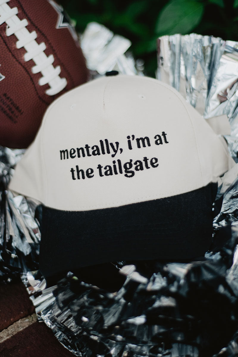 Mentally, I'm At The Tailgate Vintage Trucker Hats Wholesale