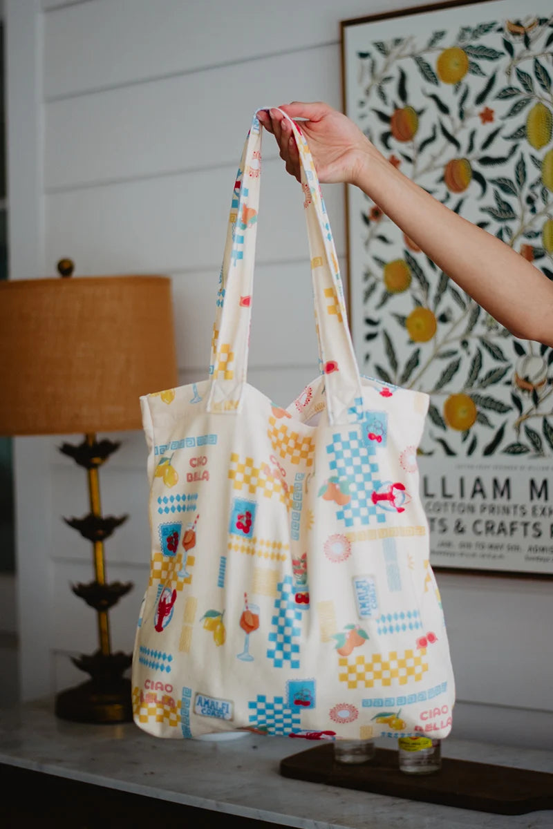 Italian Summer Wholesale Terry Cloth Beach Bag