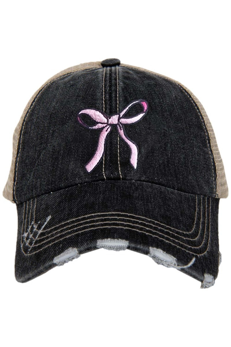 Coquette Pink Bow Wholesale Cute Trucker Hat