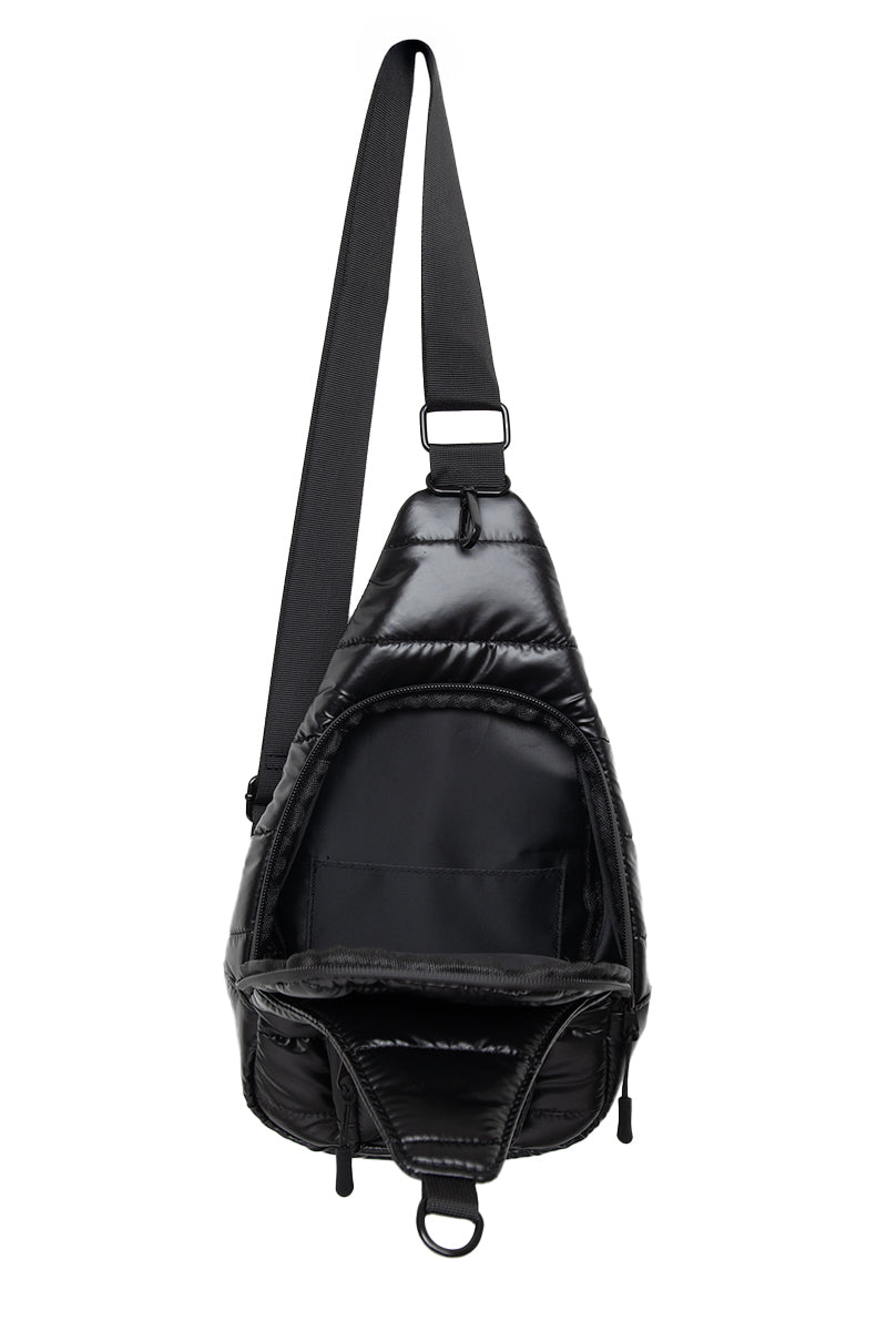 Black Metallic Wholesale Sling Bag