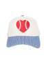 Red Baseball Heart Wholesale Classic Trucker Hats