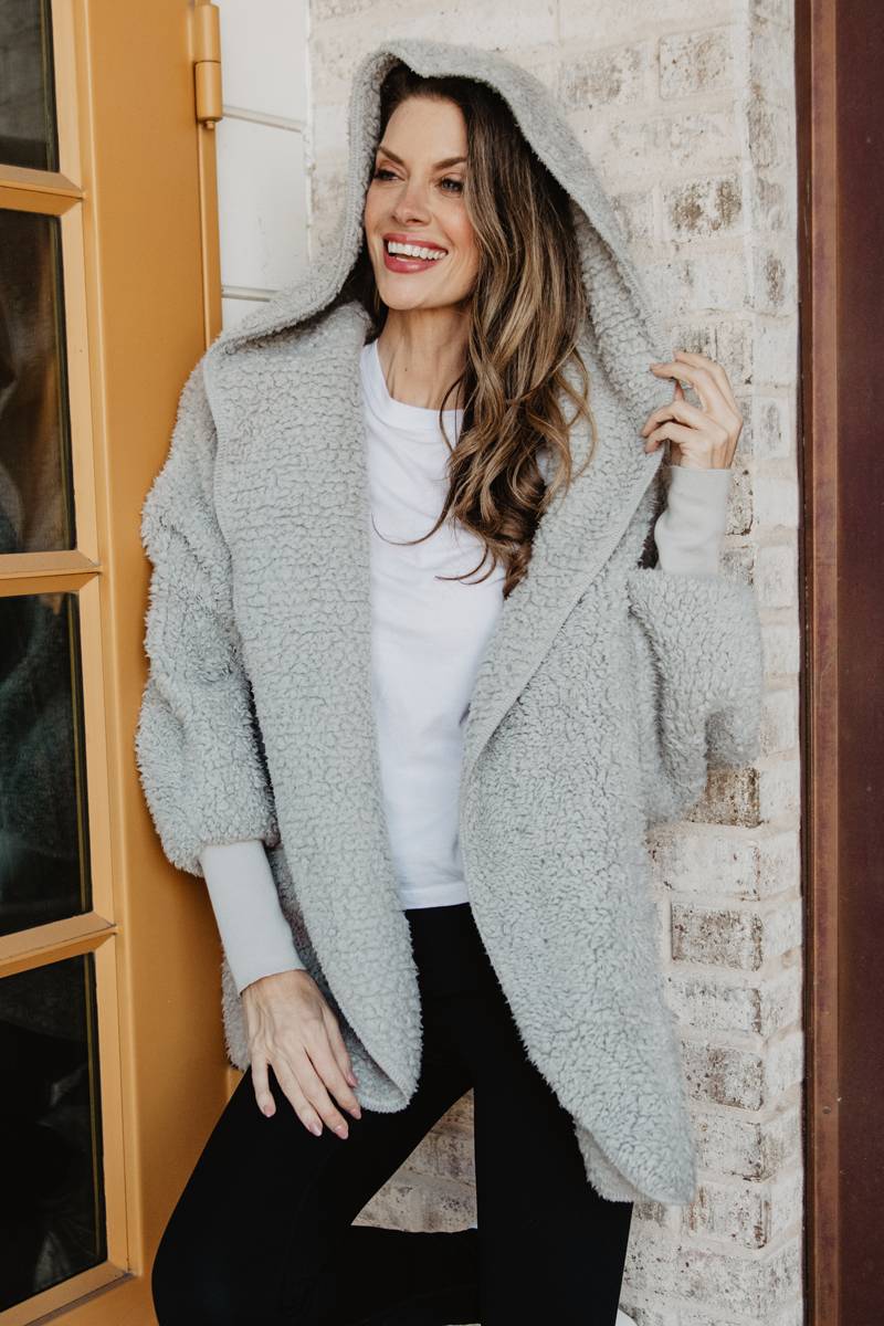 Sherpa Wholesale Body Wrap/Cardigan for Women Hoodie (7 colors)