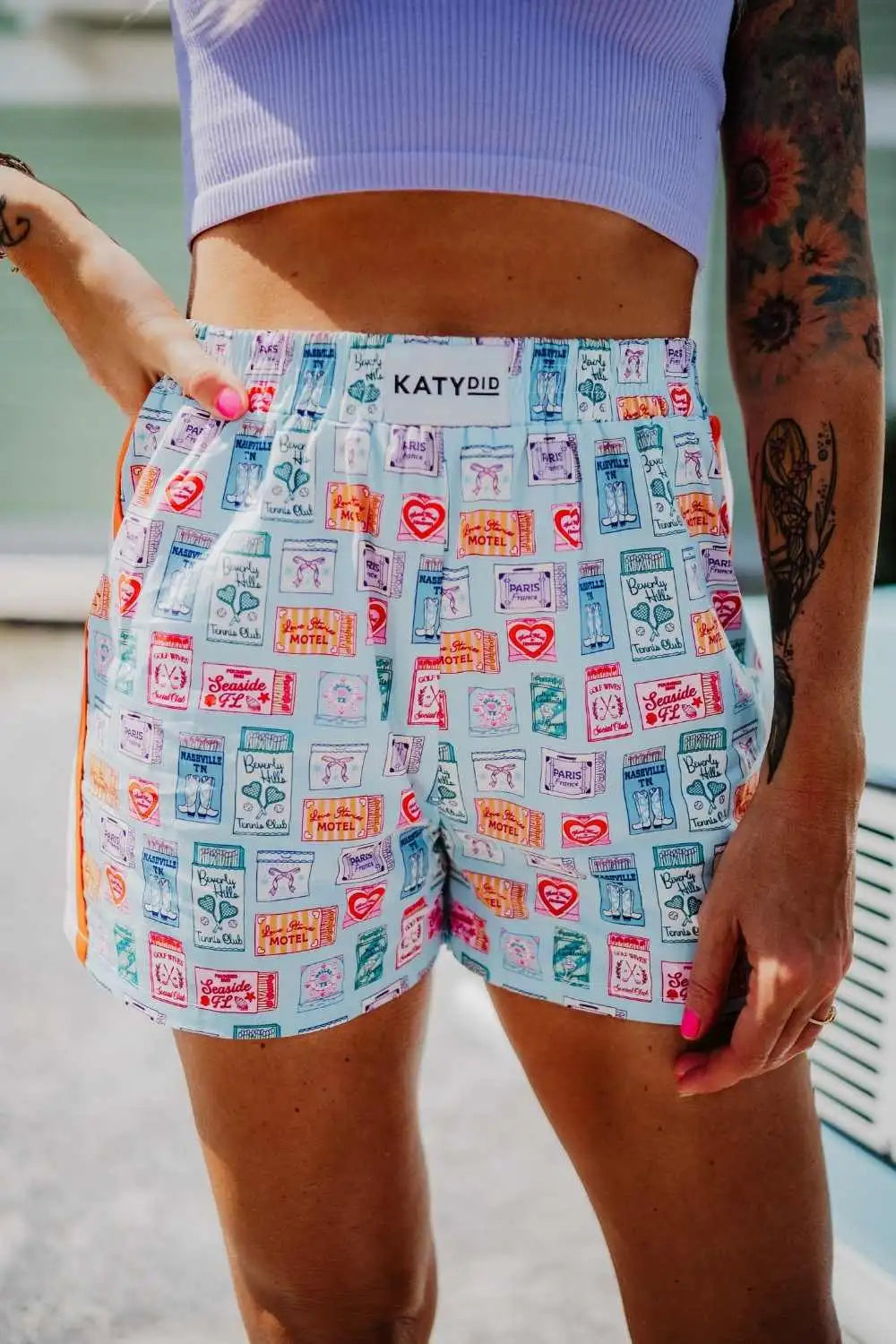 Traveling Matchbook Wholesale Women's Boxers
