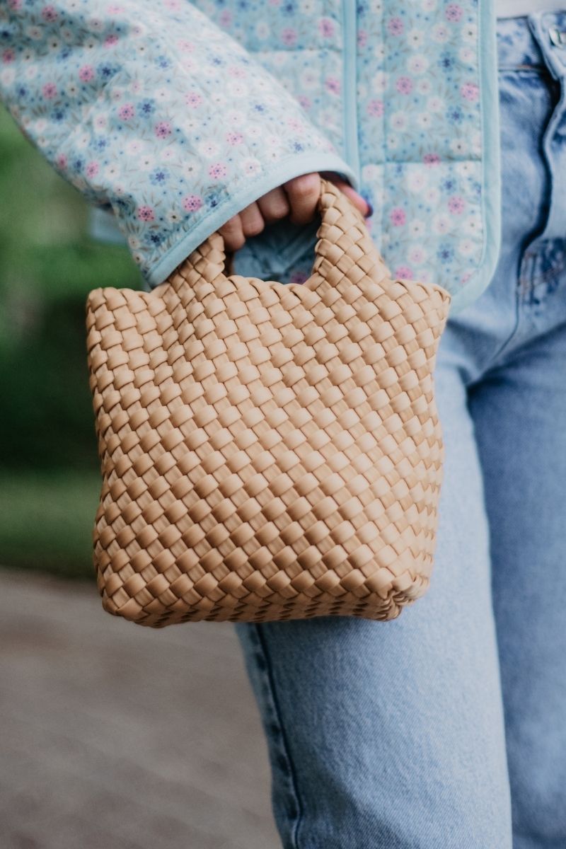 Camel Wholesale Crossbody Bucket Handbag