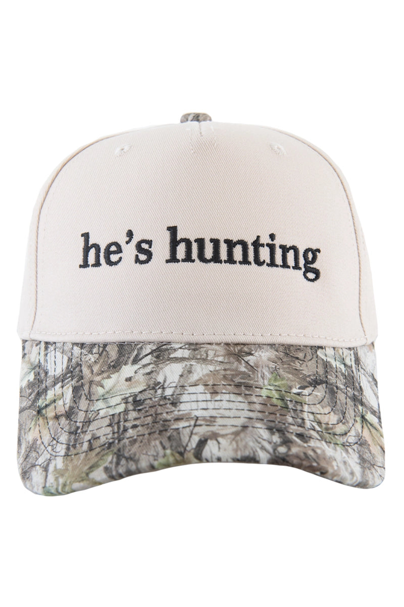 He's Hunting Two-Toned Hat Wholesale