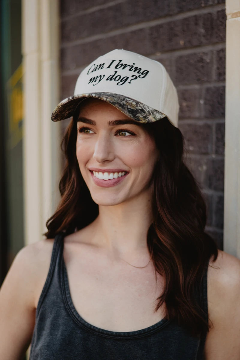 Can I Bring My Dog? Classic Wholesale Trucker Hats