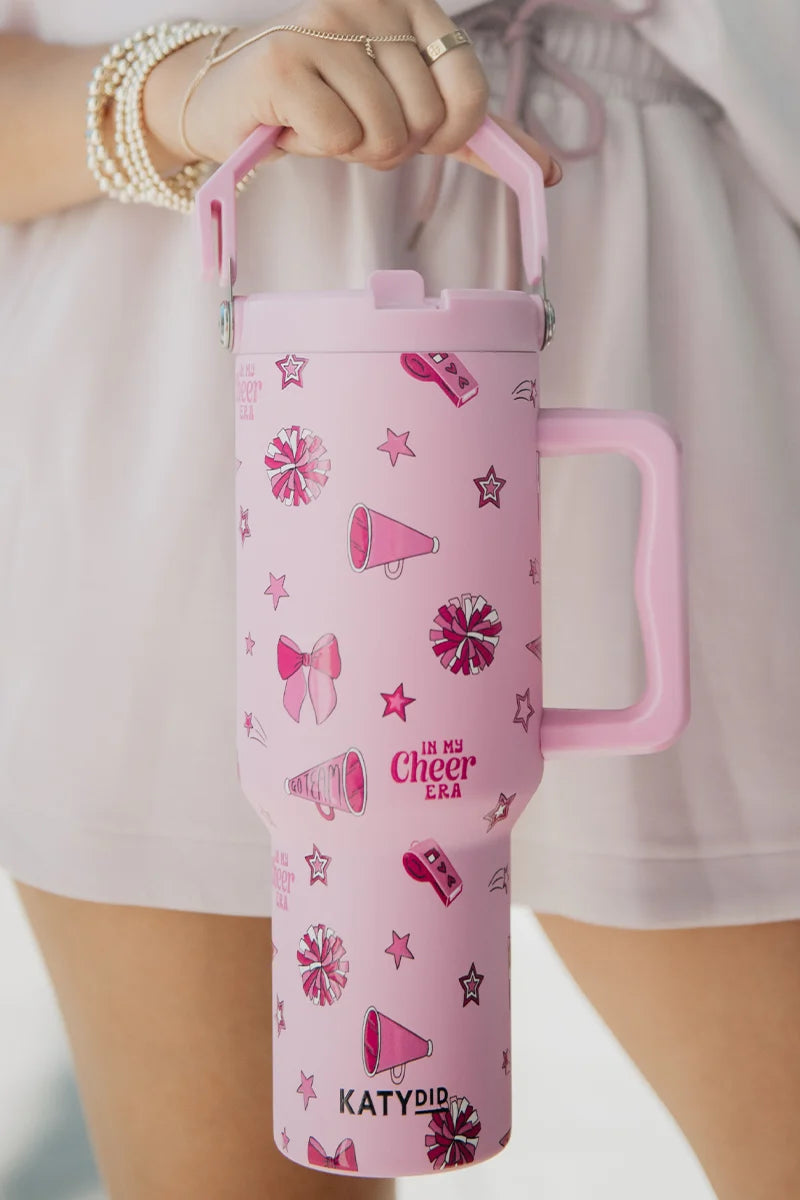 In My Cheer Era Wholesale 38 Oz Tumbler with Lid Handle