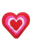 A heart stack chenille patch wholesale
