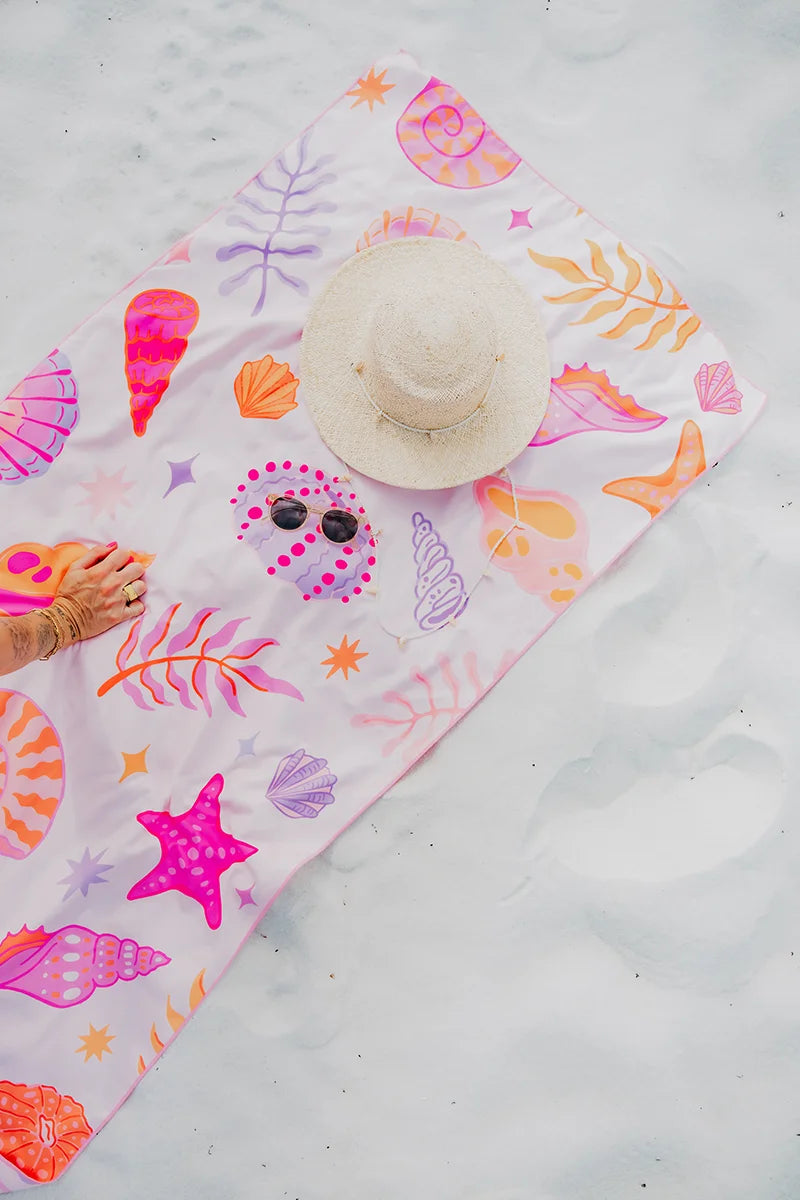 Beach Shells Wholesale Reversible Microfiber Towel