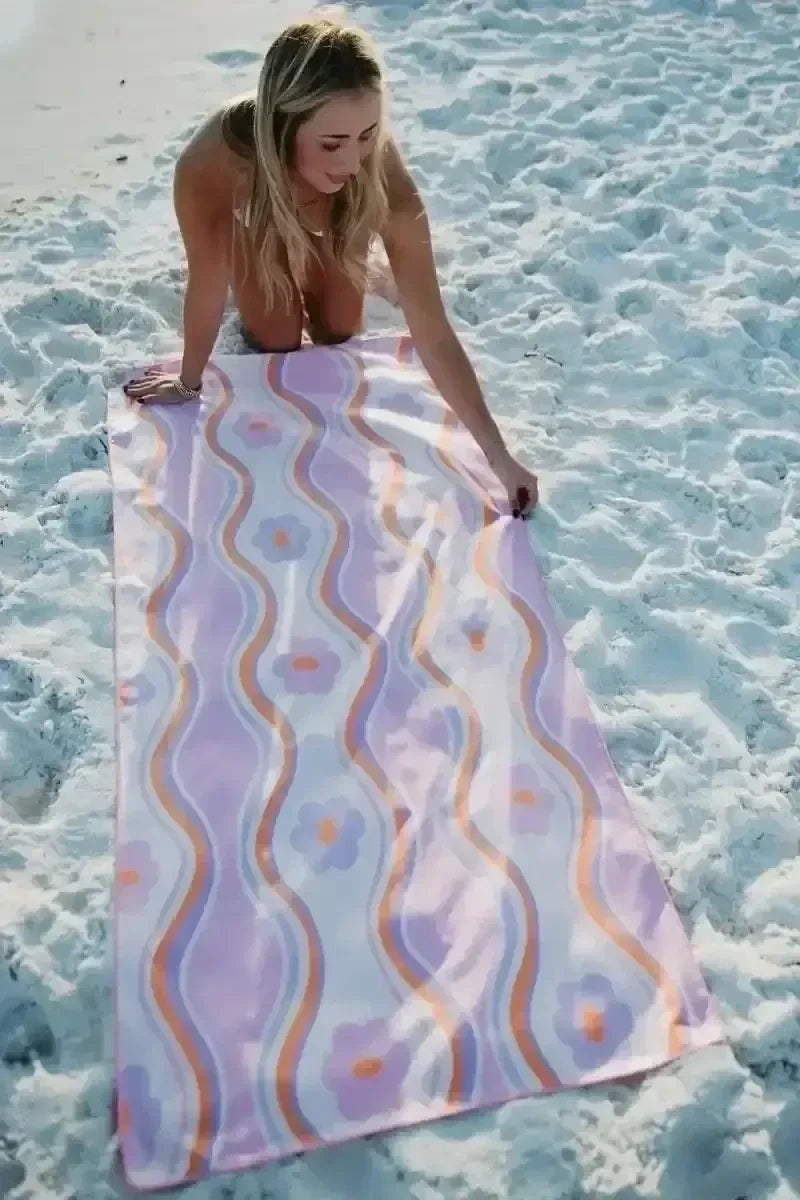 Beach Shells Wholesale Reversible Microfiber Towel