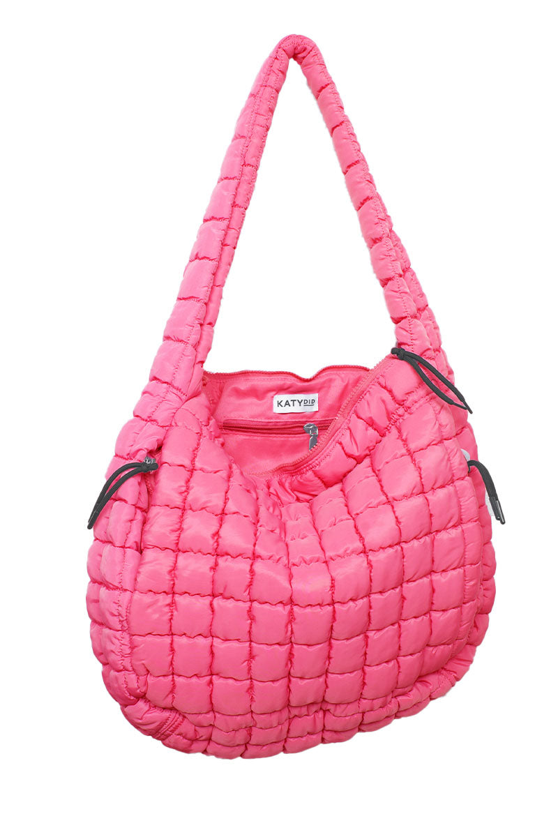 Hot Pink Wholesale Hobo Tote Bag