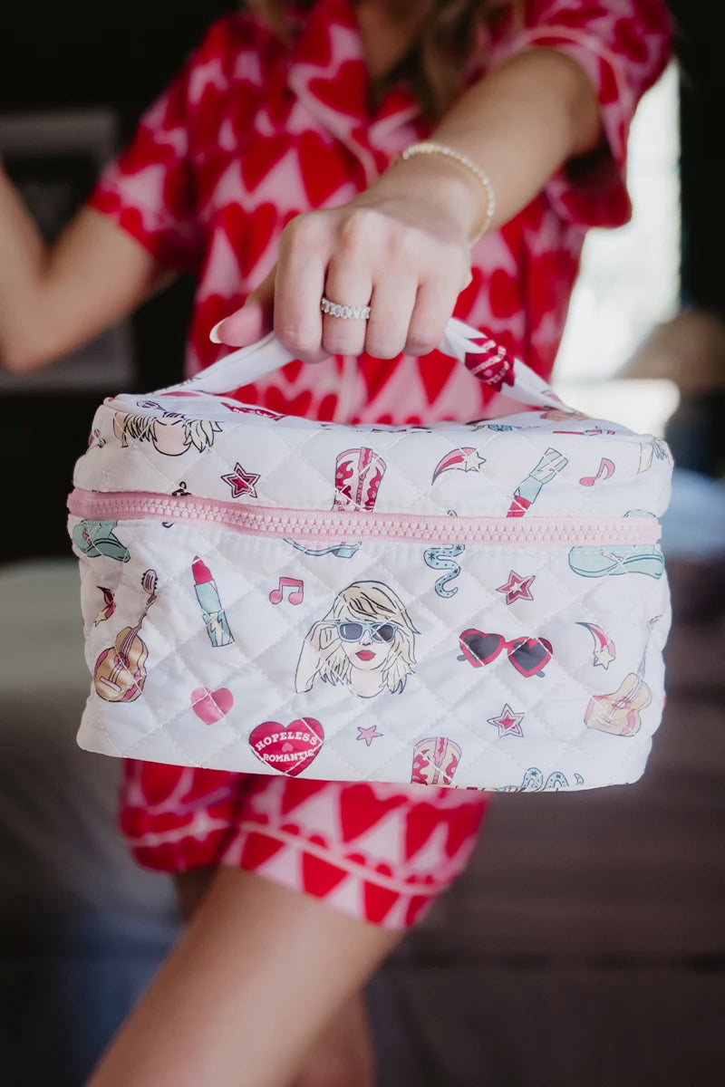 Music Girl Icons Wholesale Cosmetic Make Up Bag