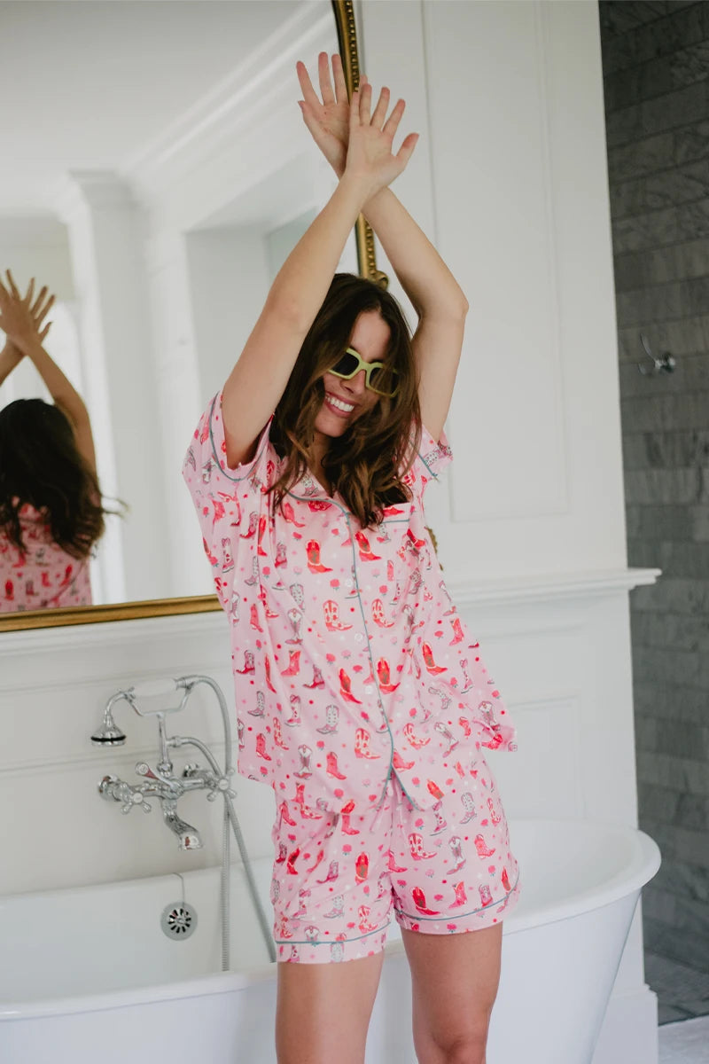 Boots & Roses Wholesale Women's Pajama Short Sets
