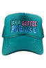 Iced Coffee Please Foam Wholesale Trucker Hat