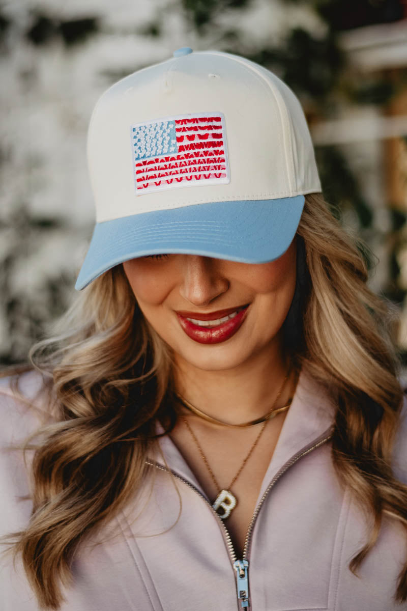 American Flag Wholesale Vintage Hat