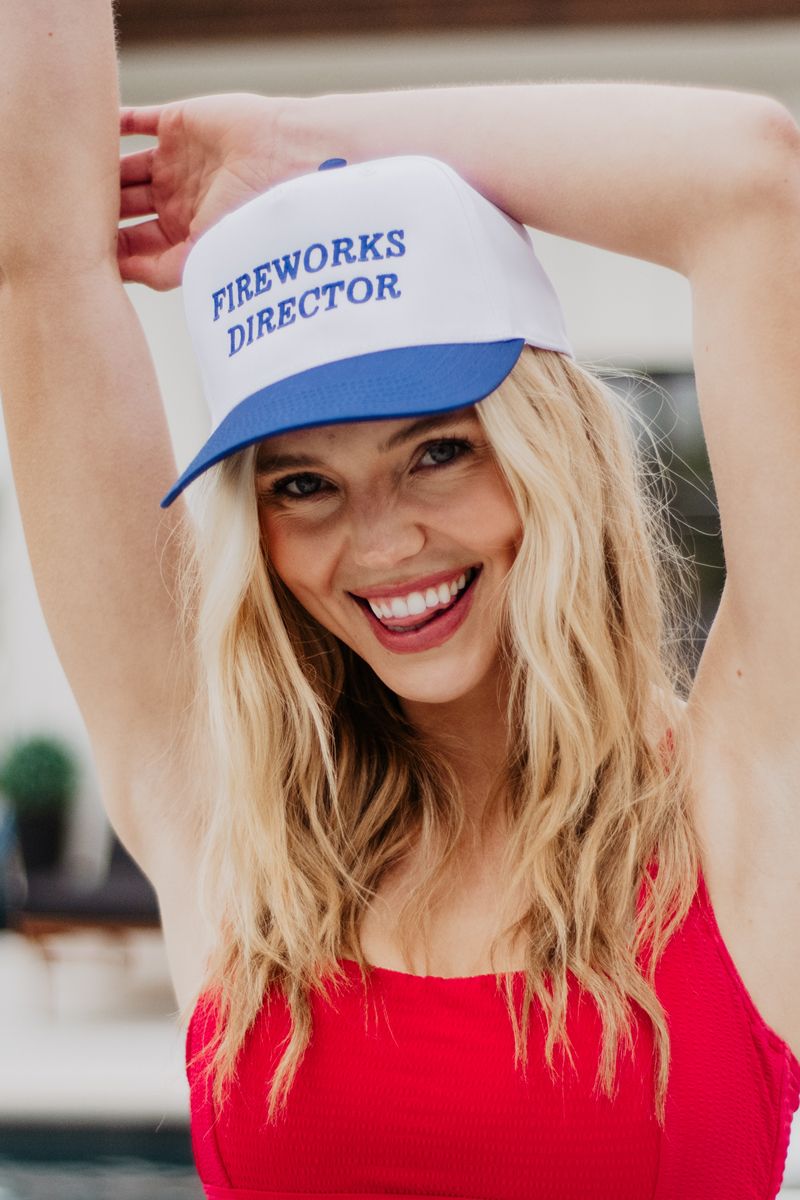 Fireworks Director Wholesale Two Toned Hat