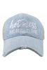 Hot Mess Just Doing My Best Wholesale Denim Trucker Hat
