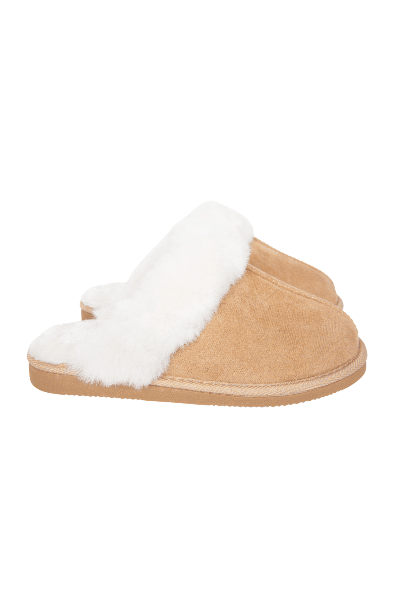 Sand Wholesale Faux Fur Cute Slippers