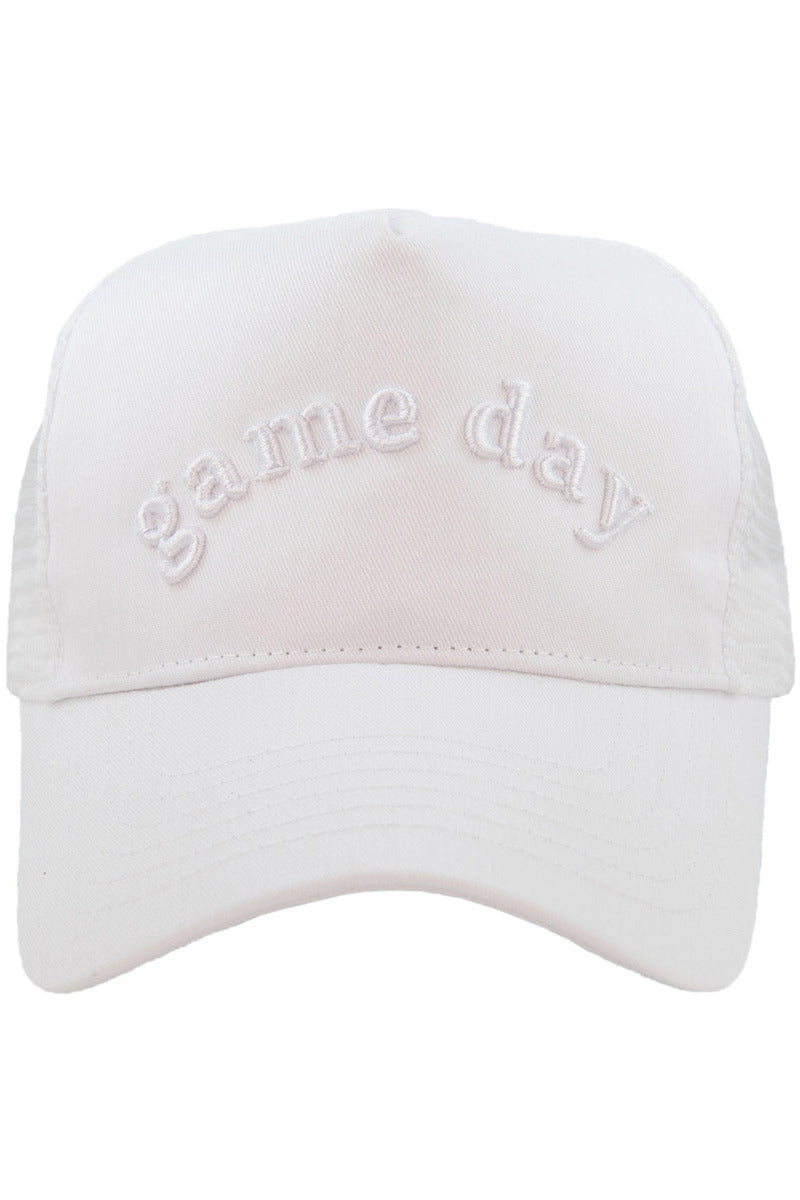 Game Day Wholesale 3-D Embroidered Trucker Hat