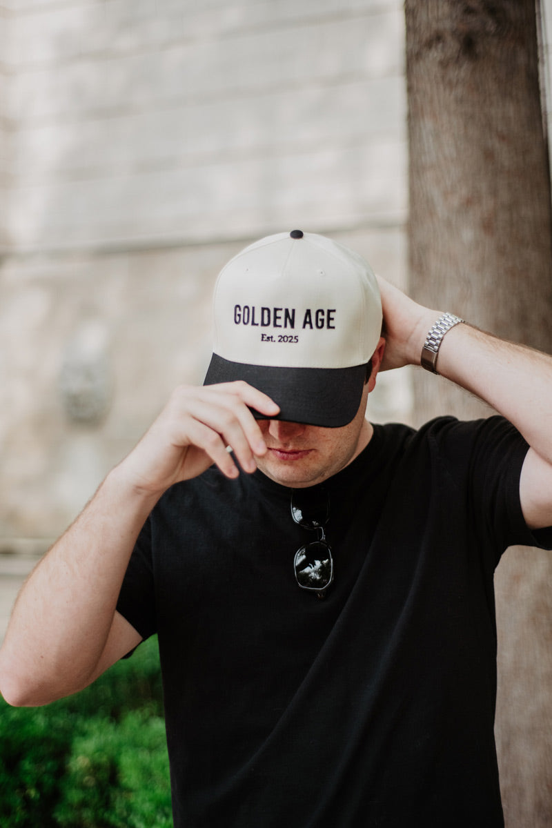 GOLDEN AGE Est. 2025 Men's Trucker Hats Vintage