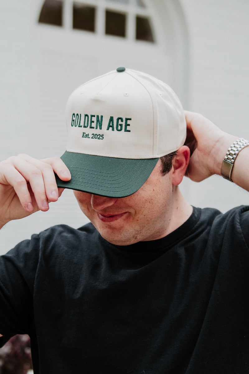GOLDEN AGE Est. 2025 Men's Trucker Hats Vintage