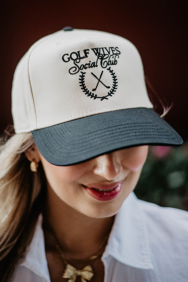 Golf Wives Social Club Wholesale Two-Toned Vintage Hats