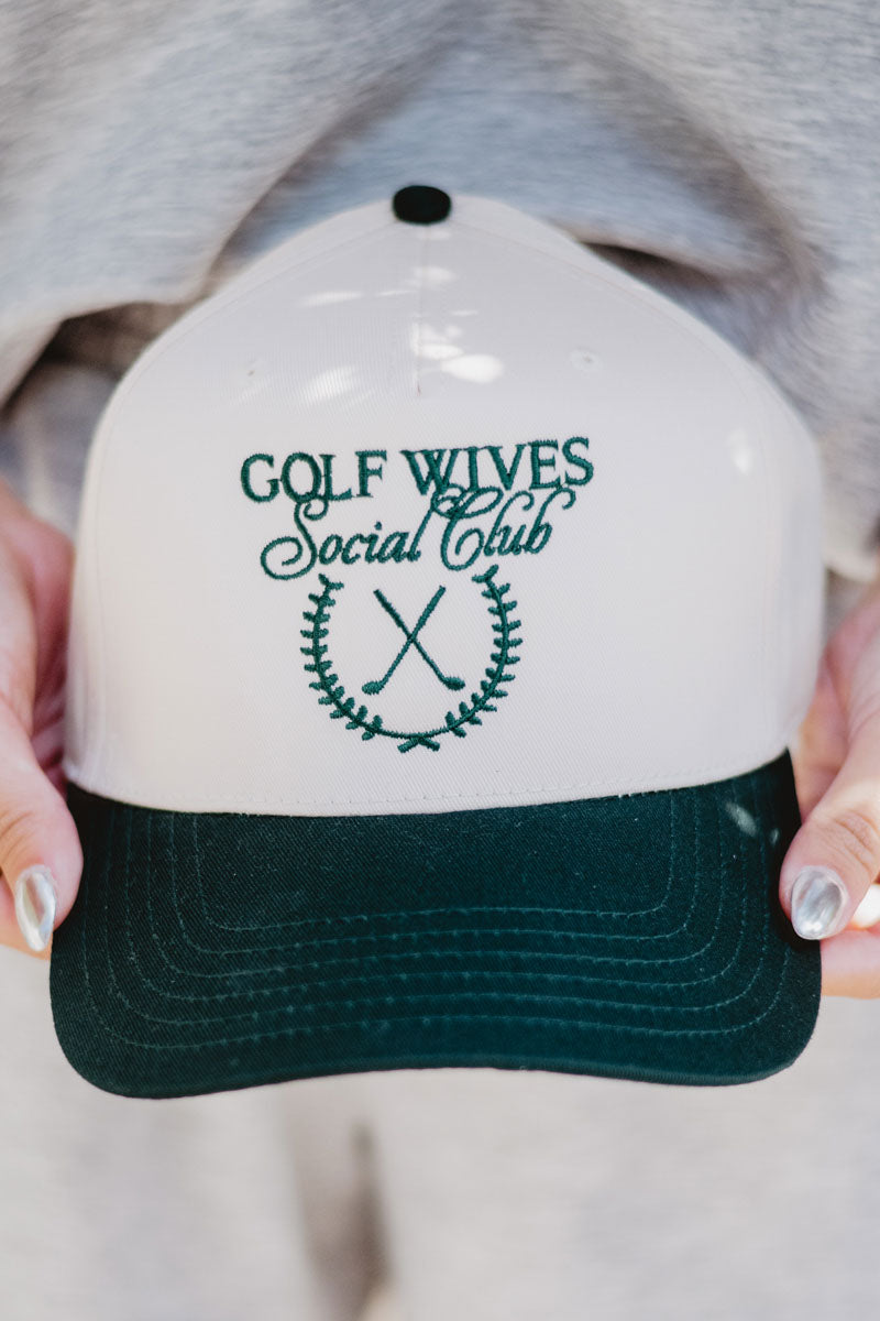 Golf Wives Social Club Wholesale Two-Toned Vintage Hats