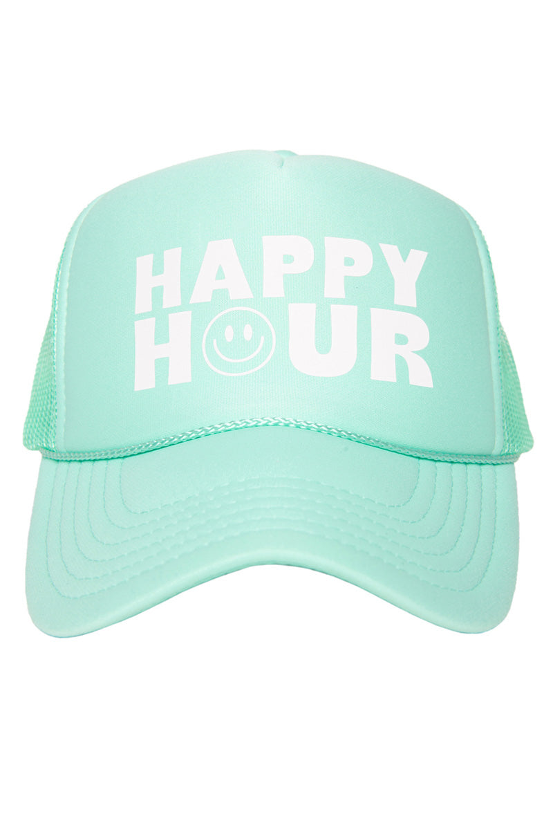 Happy Hour Foam Mesh Wholesale Trucker Hats