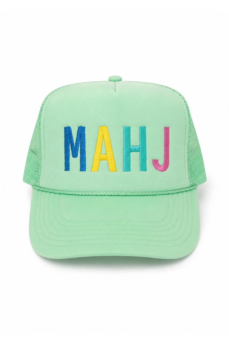 MAHJ Mahjong Wholesale Foam Trucker Hat
