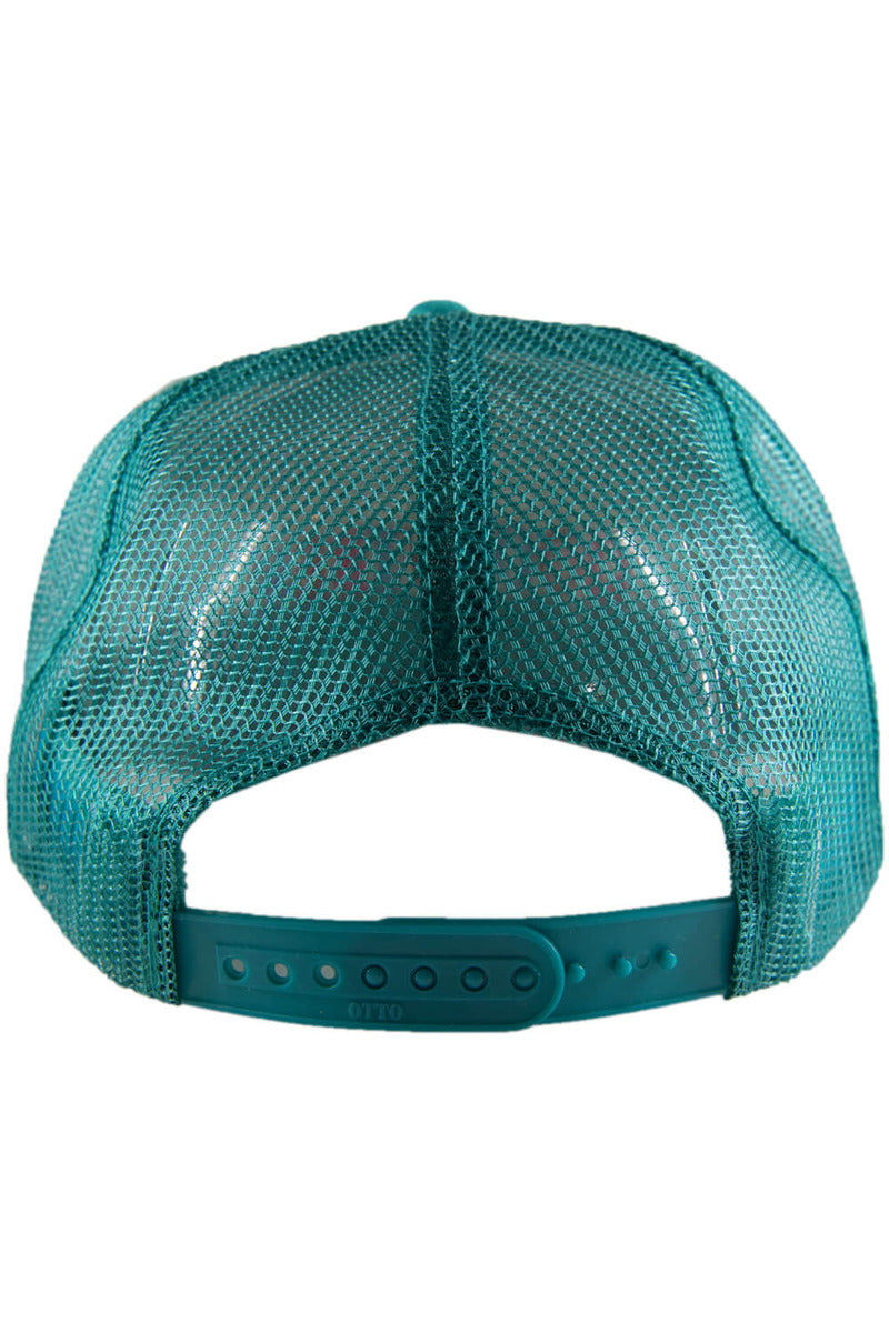 Deep Teal Wholesale Foam Trucker Hat
