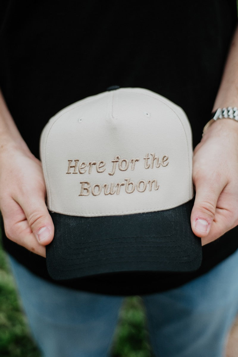 Here For the Bourbon Wholesale Vintage Trucker Hats