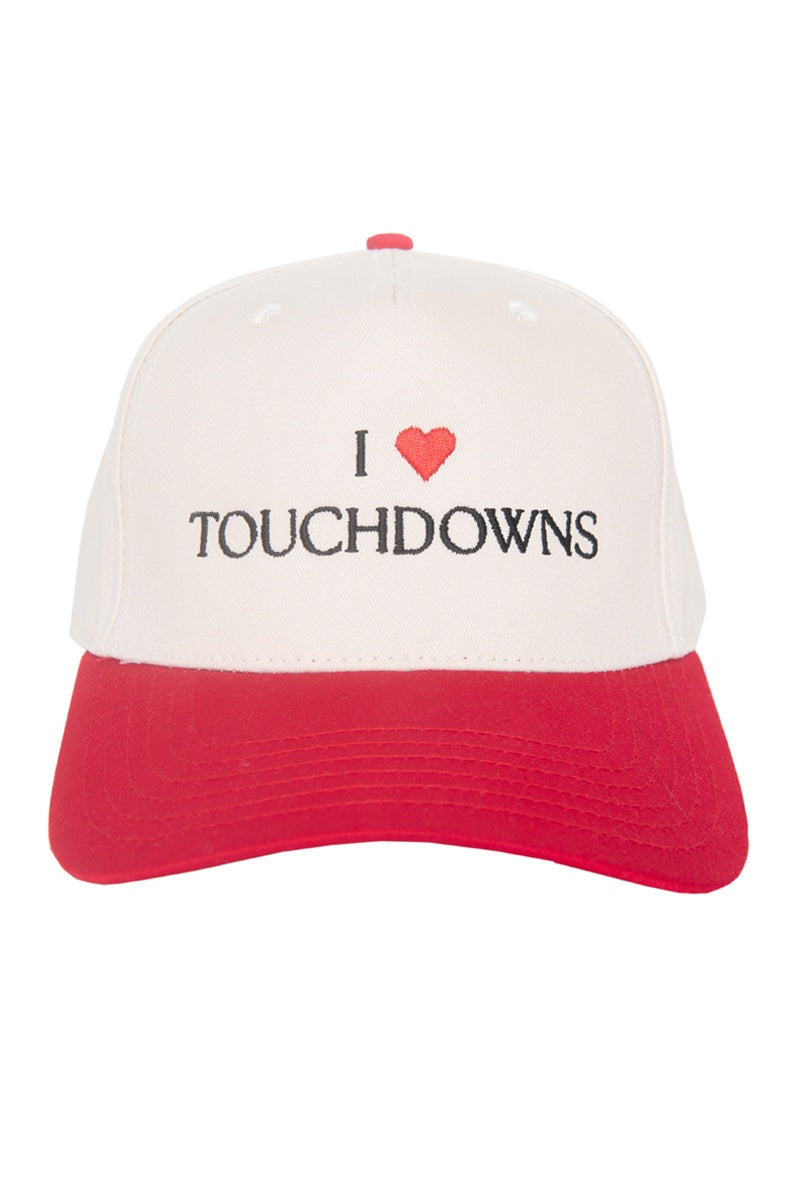 I Heart Touchdowns Wholesale Trucker Hat Vintage