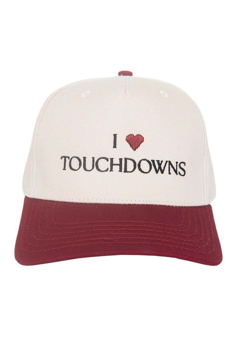 I Heart Touchdowns Wholesale Trucker Hat Vintage