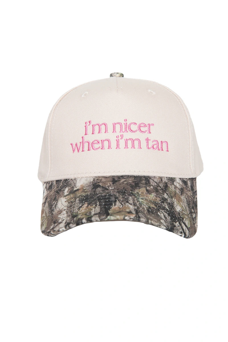 I'm Nicer When I'm Tan Wholesale Two-Toned Vintage Hats
