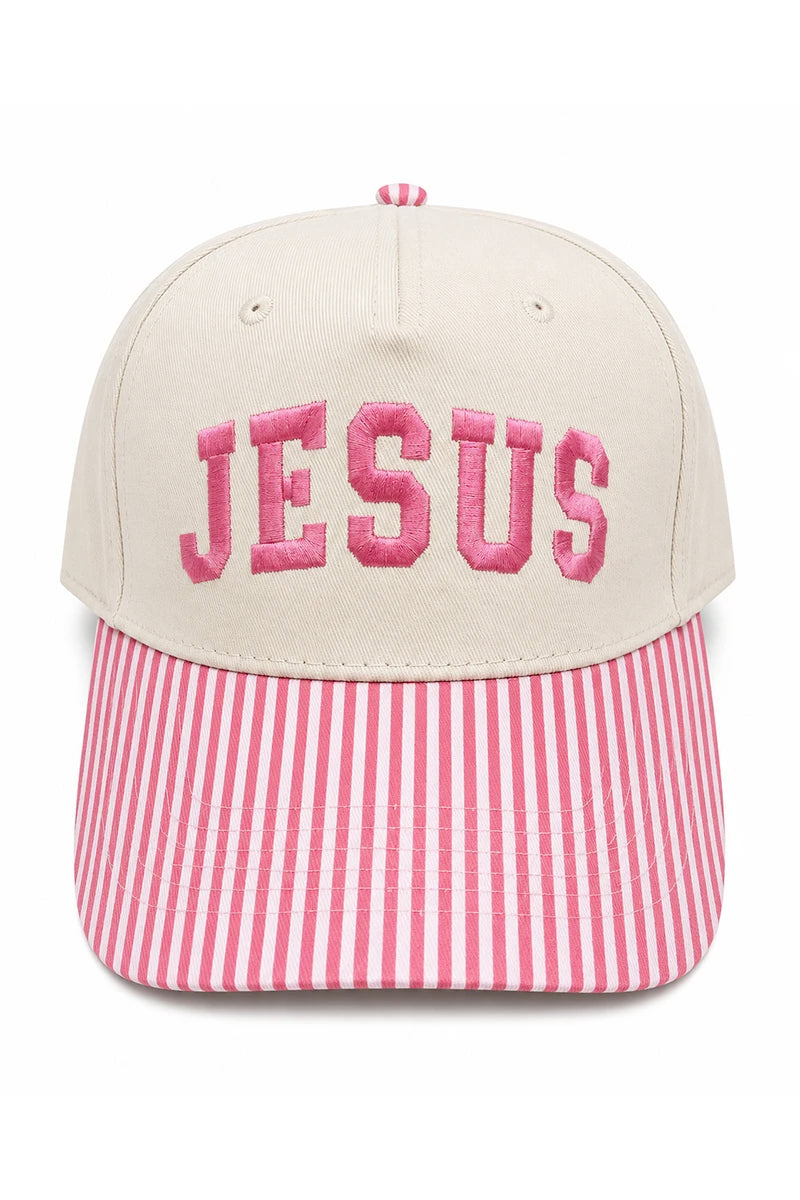 JESUS Two-Toned Hat for Women