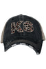 KS Kansas Leopard State Wholesale Hat
