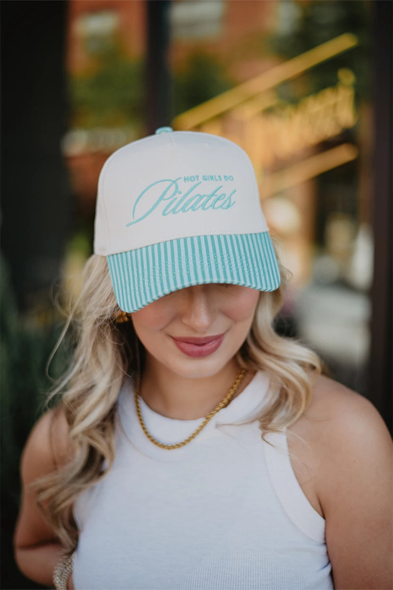 Hot Girls Do Pilates Wholesale Vintage Trucker Cap