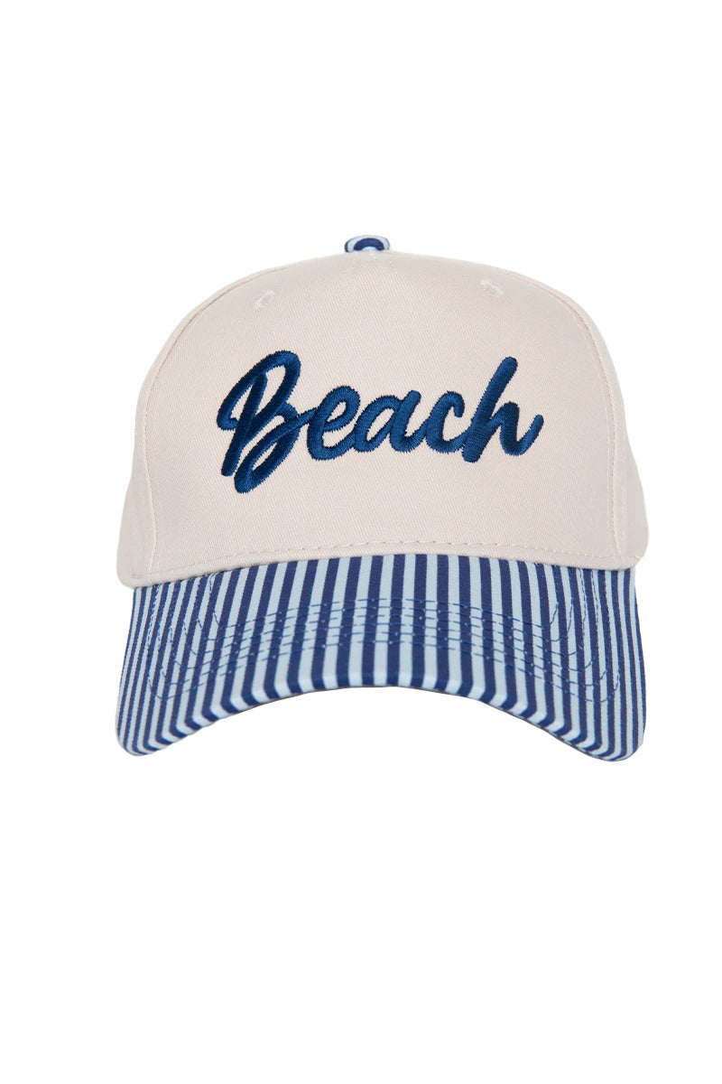 Beach Cursive Wholesale Vintage Trucker Caps