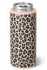 Brown Leopard Wholesale Slim Can Sleeve