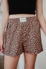 Brown Leopard Cute Wholesale Women's Boxers