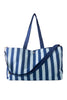 Light Blue & Navy Striped Sleepover Bag Wholesale
