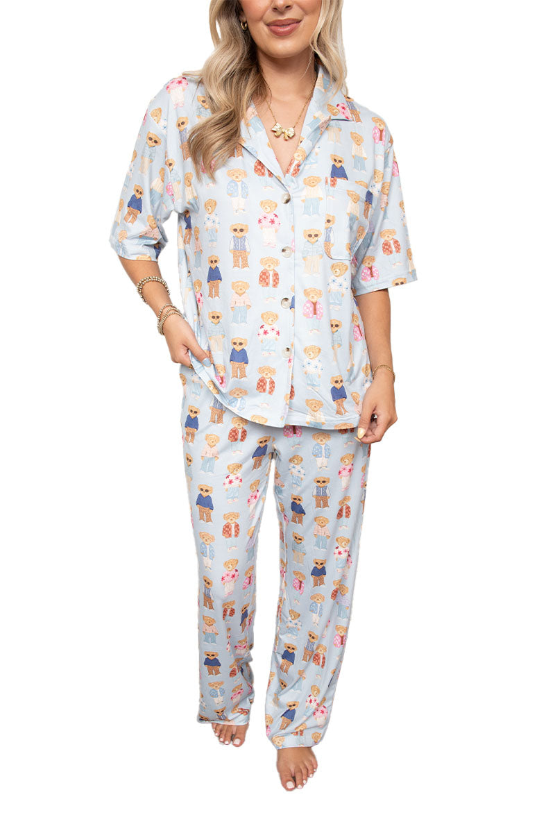 Teddy Bears Wholesale Pajama Pants Set
