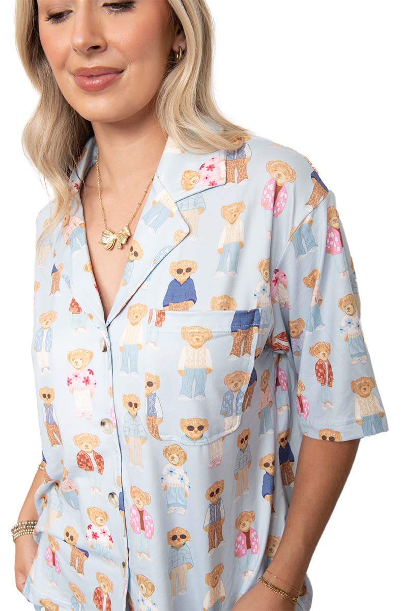 Teddy Bears Wholesale Pajama Pants Set