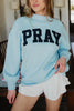 PRAY Mock Neck Sweatshirt Wholesale