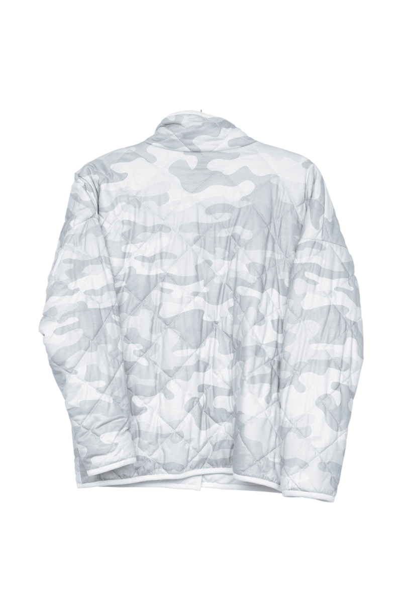 Muted Green Camo Wholesale Quilted Jacket