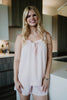 Light Pink Wholesale Seersucker Cami Set