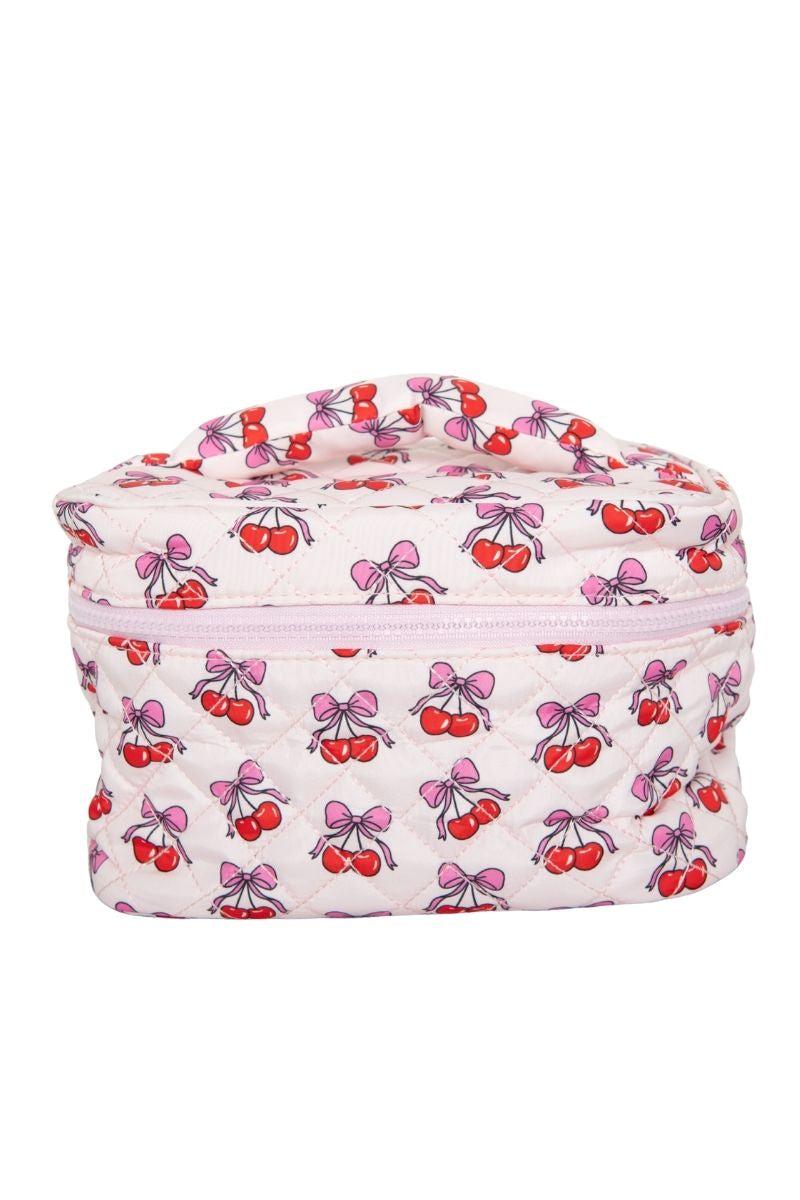 Cherry Bows Repeat Wholesale Makeup Bag Womens