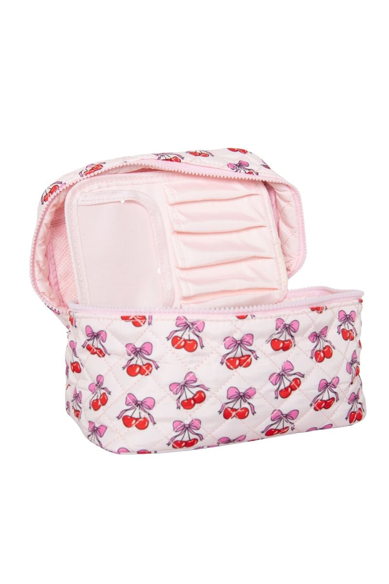 Cherry Bows Repeat Wholesale Makeup Bag Womens